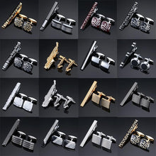 Load image into Gallery viewer, Deniz Cufflinks-Necktie Clip Set
