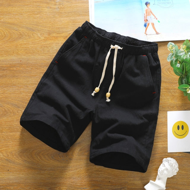 SwiftMove™ - Men's Casual Shorts Cotton Thin Bermuda Shorts Breathable